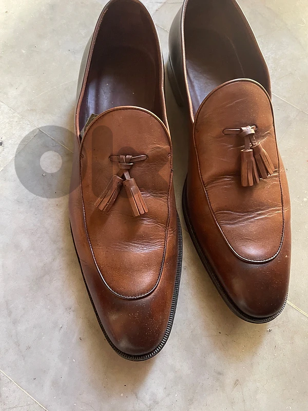 BOSS shoe congnac size 44