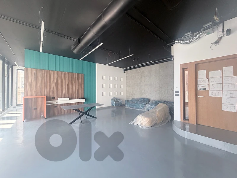 fully decorated office for rent waterfront city dbayeh maten