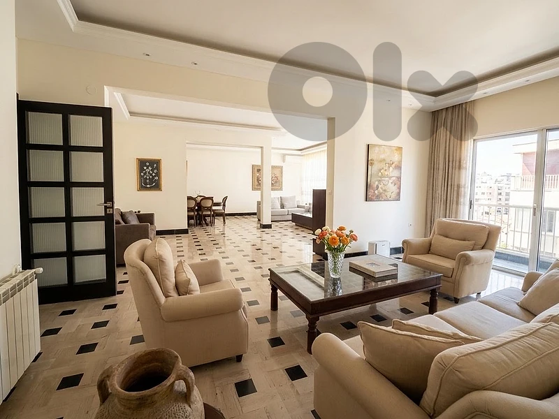 Refurbished & Furnished 230 sqm Apartment in Lively Sakanet el Helou