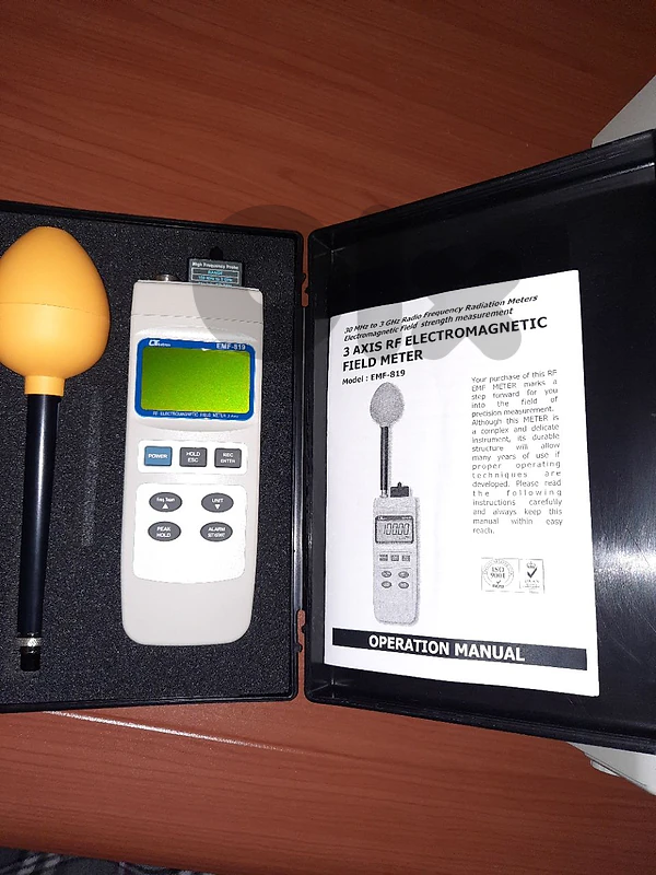 Lutron Electromagnetic field 3-axis meter
