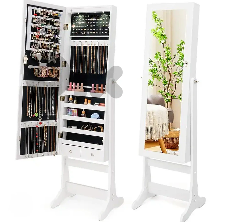 wooden mirror cabinet