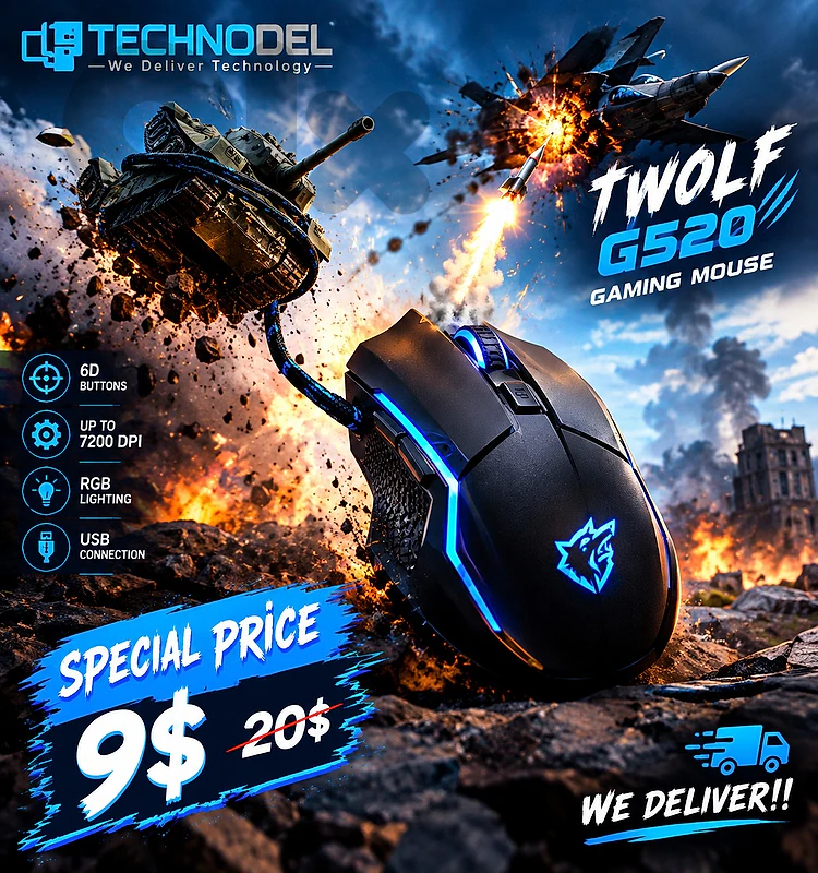 TWOLF G520 GAMING MOUSE
