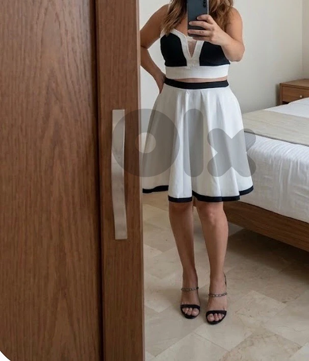 skirt and top