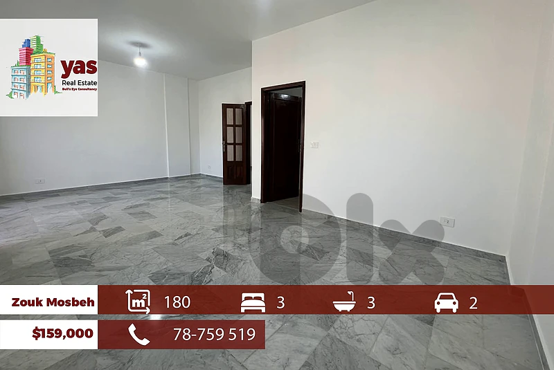 Zouk Mosbeh 180m2 | New | Decorated | High End | Calm Area | EH/RH