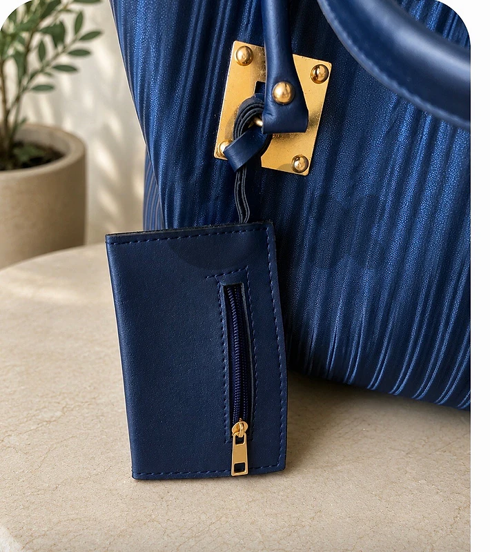 Darkblue handbag