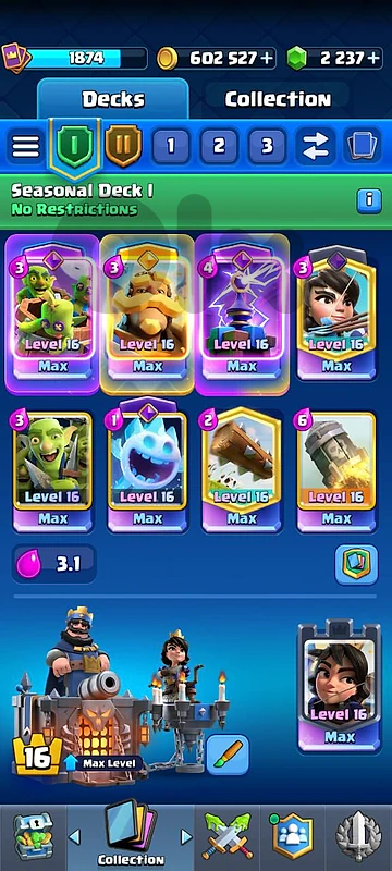 Clash Royal Account