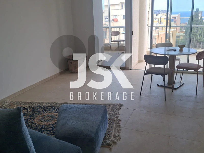 L22587 Furnished Apartment With Terrace For Rent in Mar Mikhael
