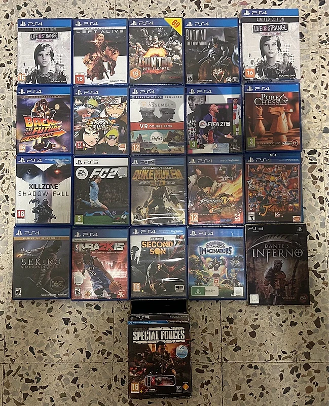 Playstation games (Used and new)