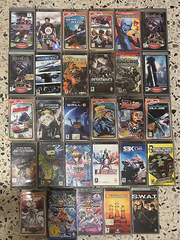 Psp Used Games