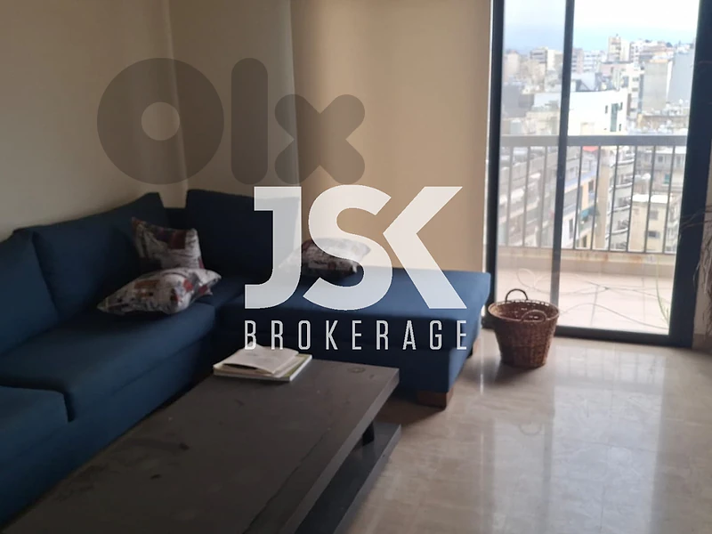 L22596 Furnished Apartment With Rooftop For Rent in Achrafieh Fassouh