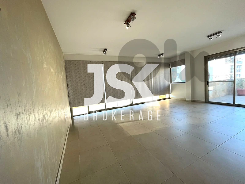 L22609 unny Rooftop Apartment For Rent in Bliss, Ras Beirut L22609 unny Rooftop Apartment For Rent in Bliss, Ras Beirut
