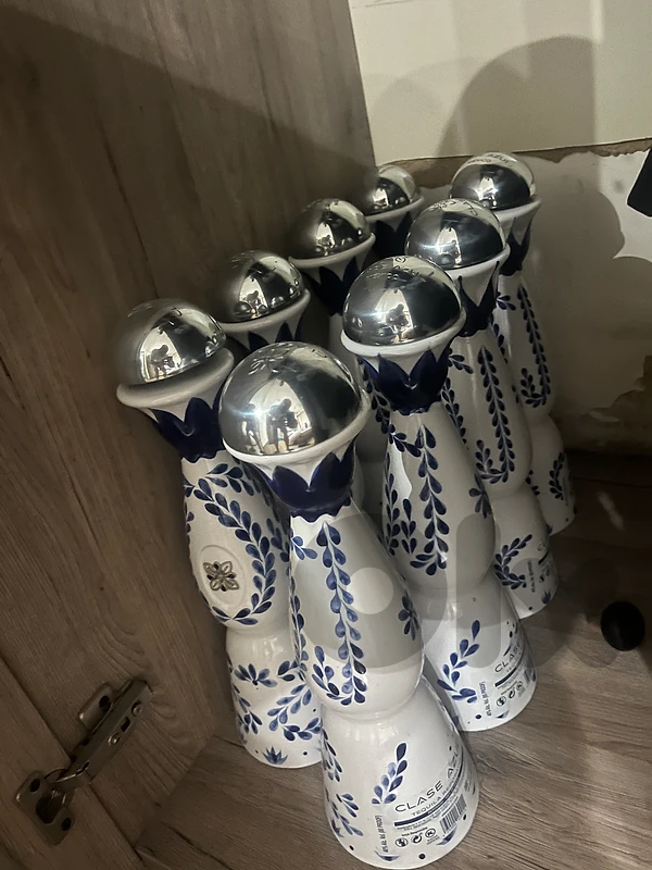 clase azul empty bottles