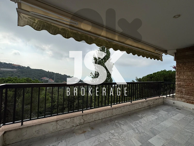 L22614 Duplex in a Prime Location With Terrace For Sale in Broumana