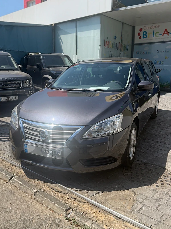 Nissan Sentra 2016 Company Source 1 owner 95000 km only بصمة وجنوطة
