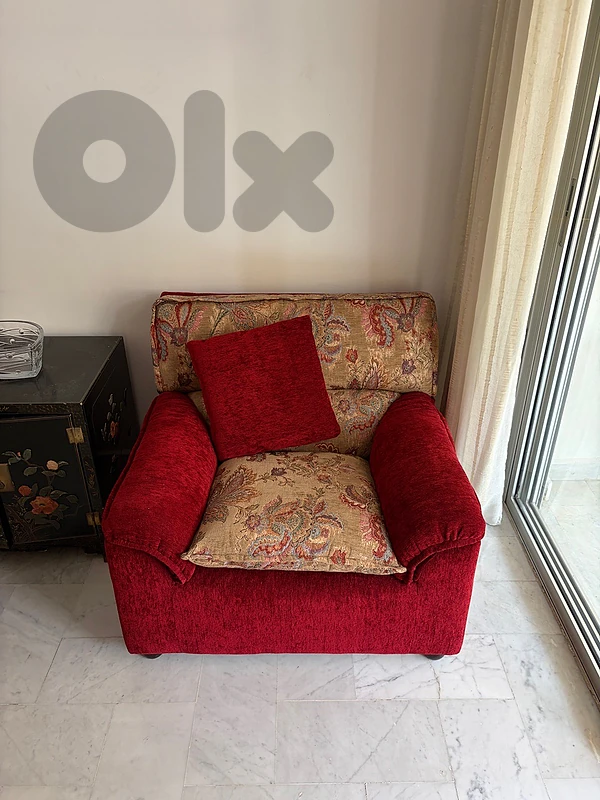 Sofas and a coffee table