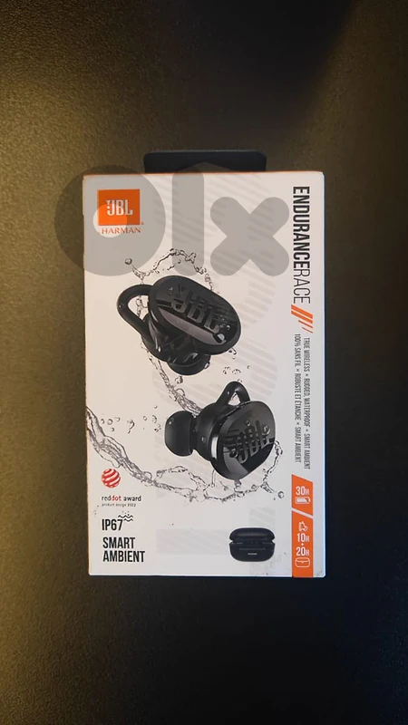 Original JBL Endurance Race TWS Earbuds (Waterproof/Sport)