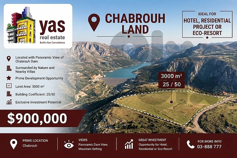 Chabrouh 3000m2 | Land | Prime Location | Ideal Investment | HN