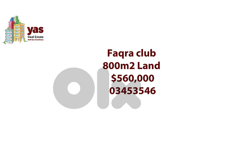 Faqra Club 800m2 | Land | Coeff 25/50 | Prime Location | HN