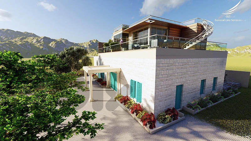 Prime 1,800 SQM Residential Land with Sea & Mountain Views – Hbaline