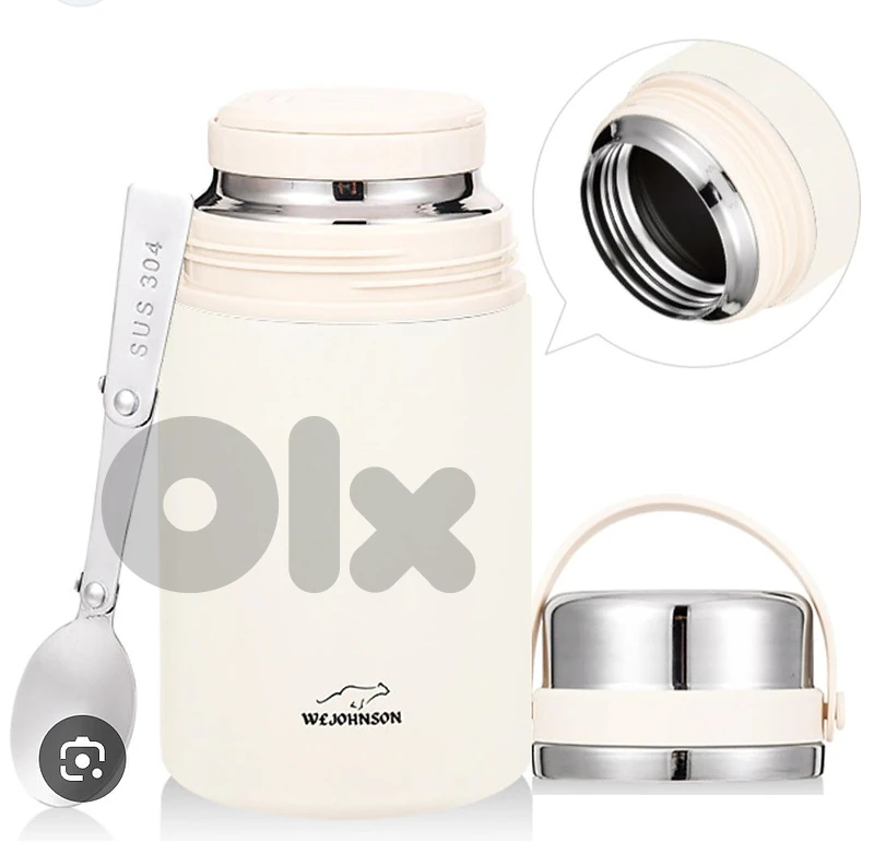 w&johson food flask stainless steel double wall