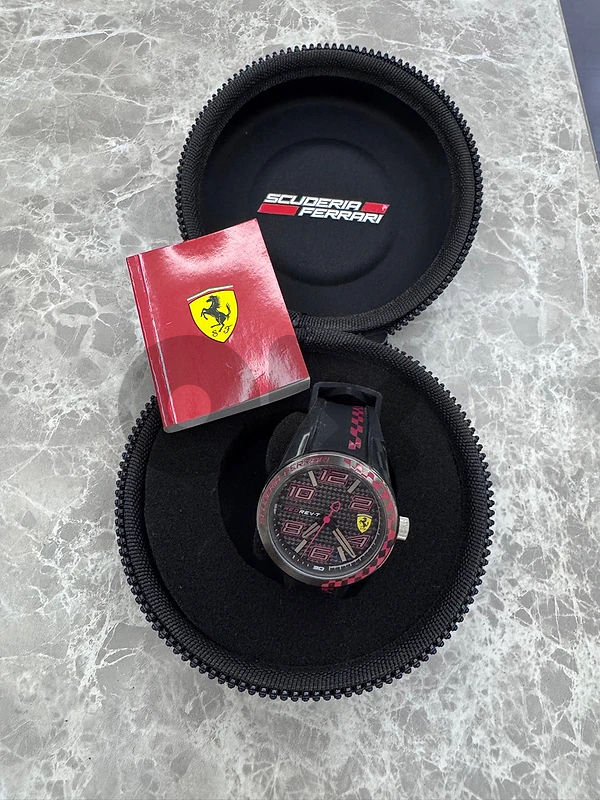 Scuderia Ferrari Red Rev T Watch Brand New