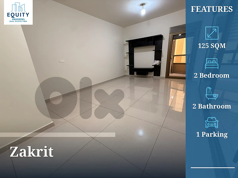 125 SQM Apartment For Sale In Zakrit #JH26946
