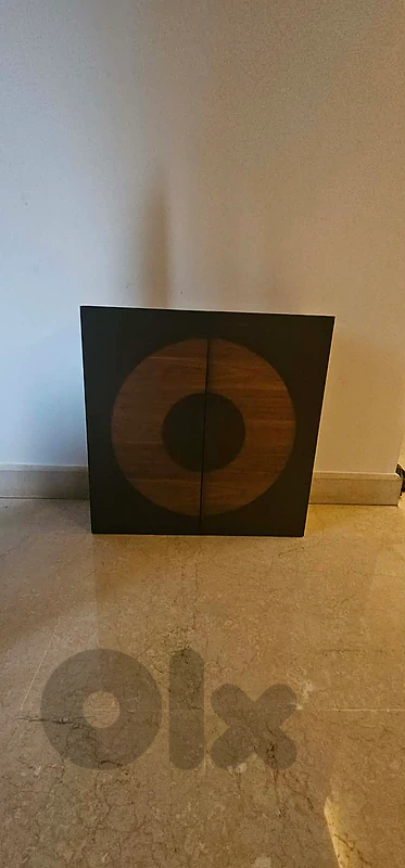 Compact dark cabinet for Living room