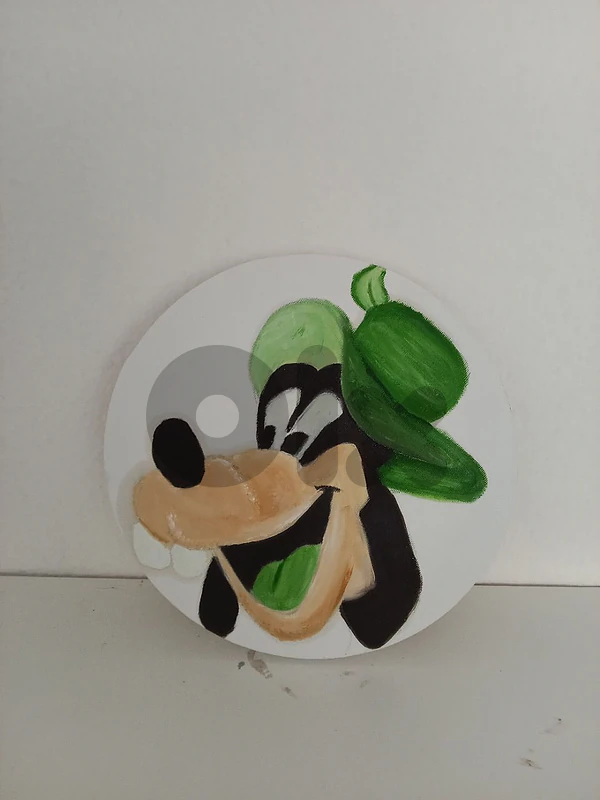 Goofy oil Painting