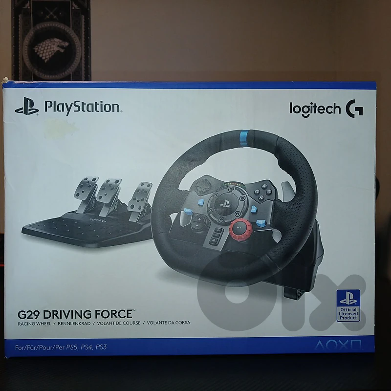 G29 Logitech wheel + padels