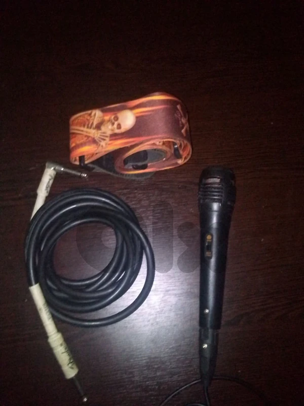Guitar gear and mic