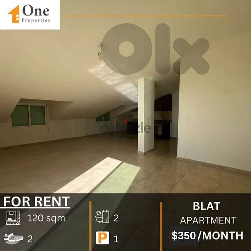 APARTMENT FOR RENT IN BLAT