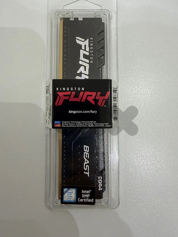 RAM 16 GB DDR4 KINGSTON HYPERX FURY 3200 MHZ XMP