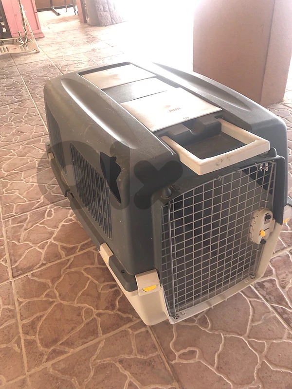 Dog cages transport box pet portable