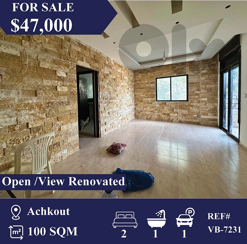 VB-7231 Apartment for sale in Aachqout شقة للبيع في عشقوت