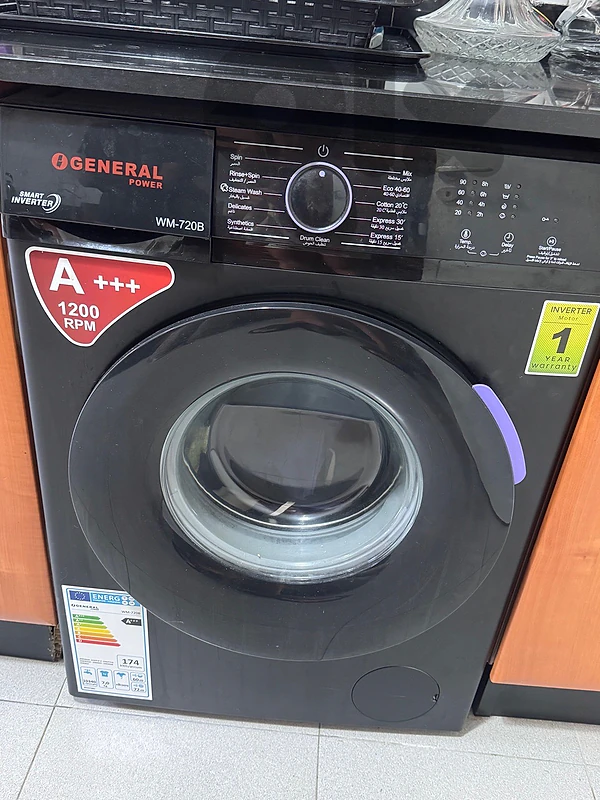 o general washing machine 7kg inverter