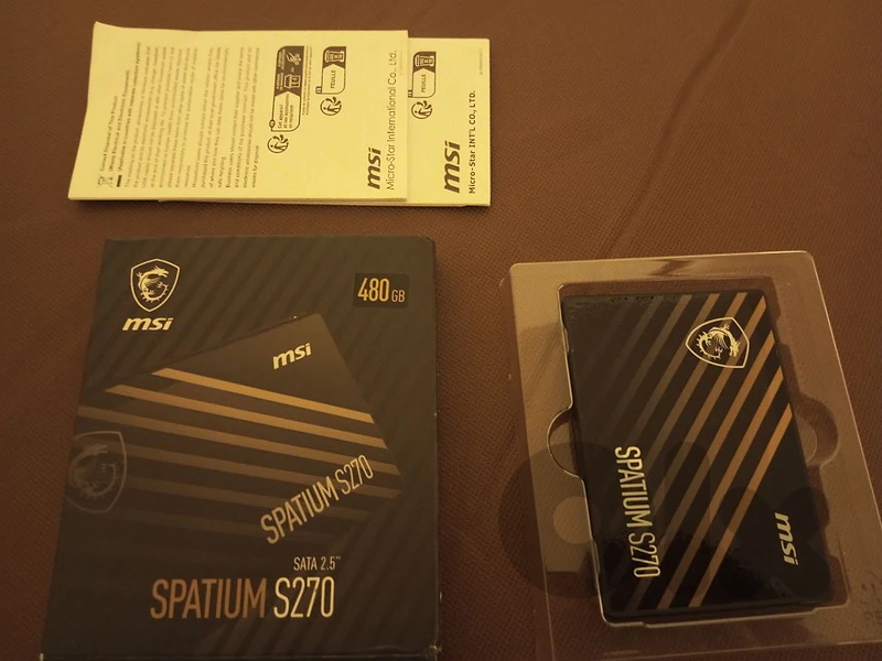 SSD 480GB MSI