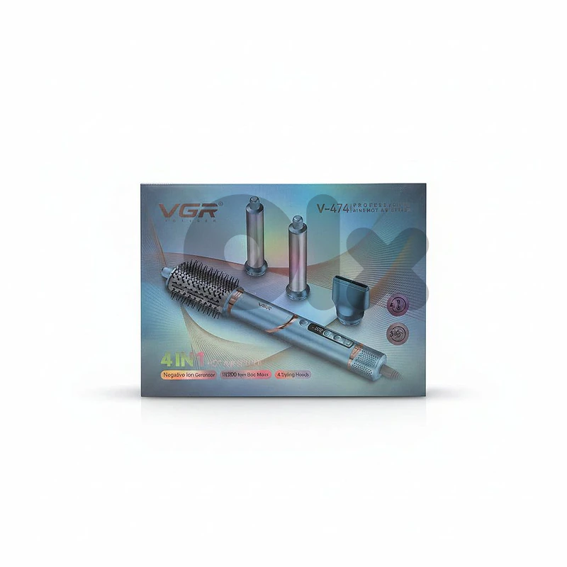 VGR V-474 Professional 4-in-1 Hot Air Styler Set