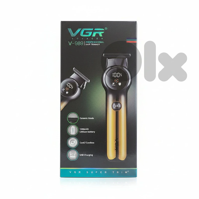 VGR Voyager V-989 Professional Hair Trimmer – Ceramic Blade