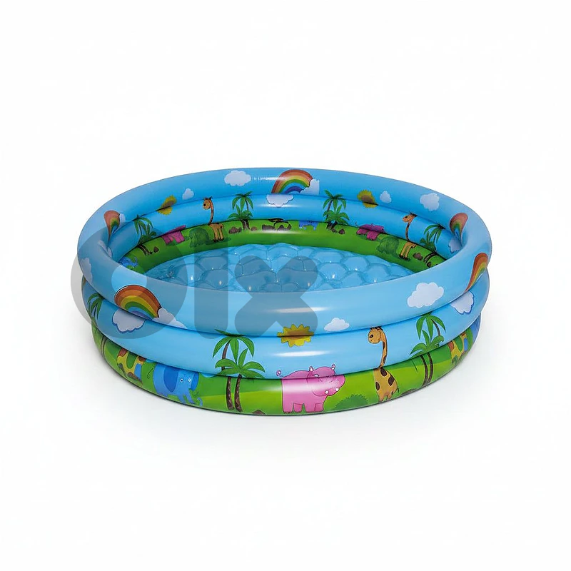 Inflatable Jungle Animal Round Swimming Pool – 110*30cm