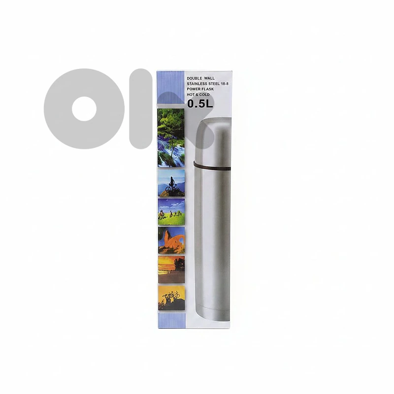 0.5L Double-Wall Stainless Steel Vacuum Power Flask