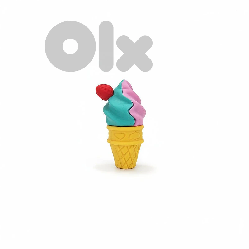 Cartoon Character / Ice Cream & Popsicle Novelty Eraser