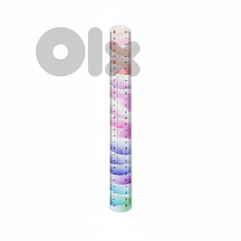 PENPAI PP1438 Gradient Color 30cm Flexible Ruler