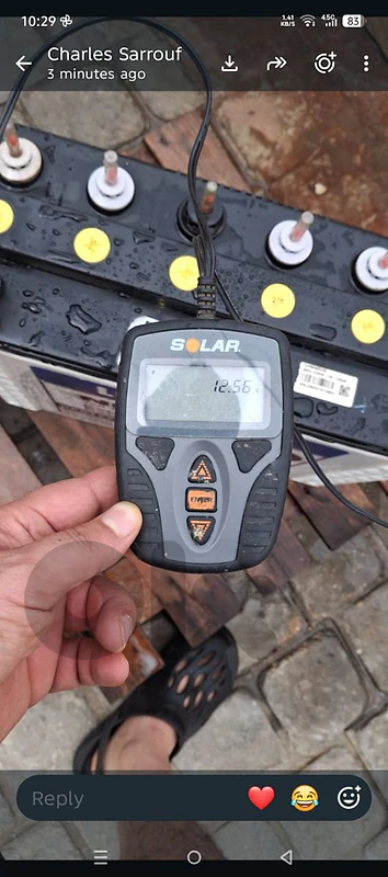 inverter and 4 batteries