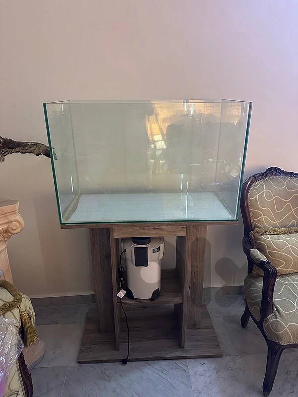 aquarium and table new