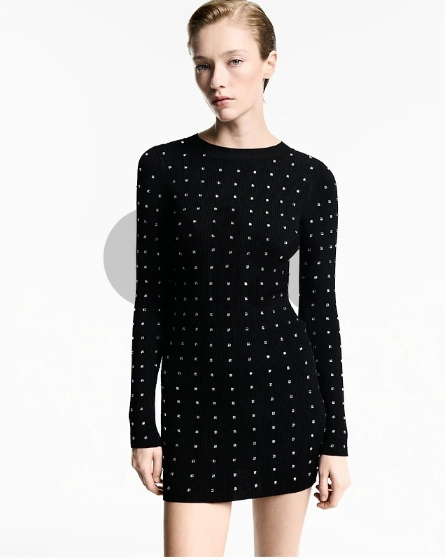 Dress with swarovski by MANGO