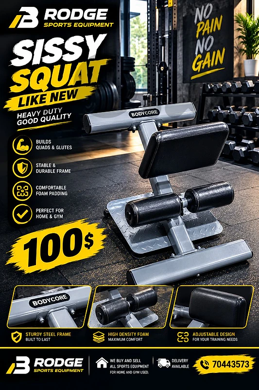 Sissi squat like new heavy duty good quality