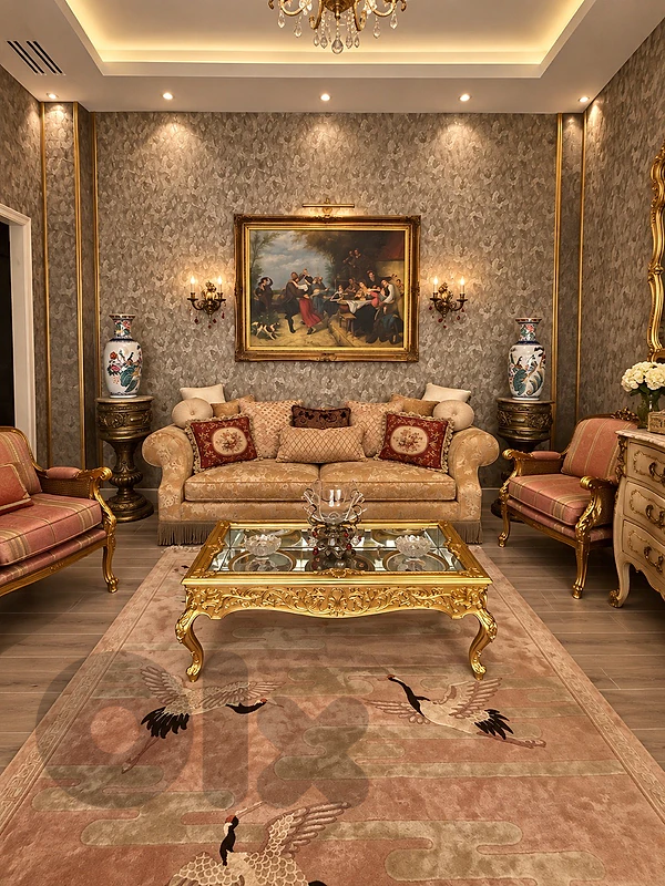 salon Chippendale auntique franci