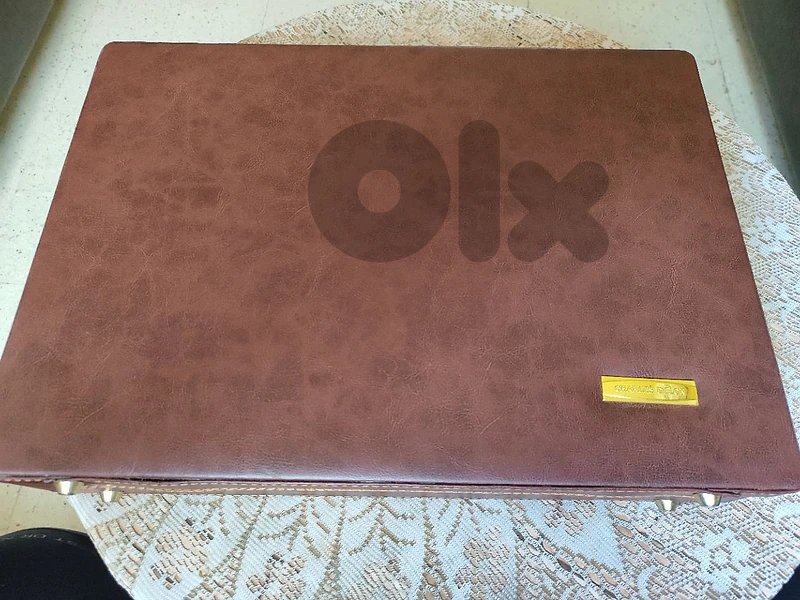 Briefcase leather hard case
