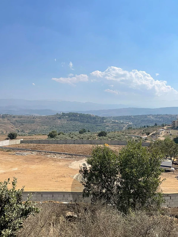 land for sale in Tilal Akkar أرض جميلة للببع في تلال عكار