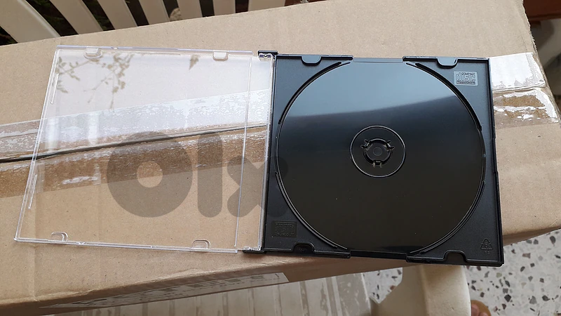 50 empty slim cases for cd dvd blu ray